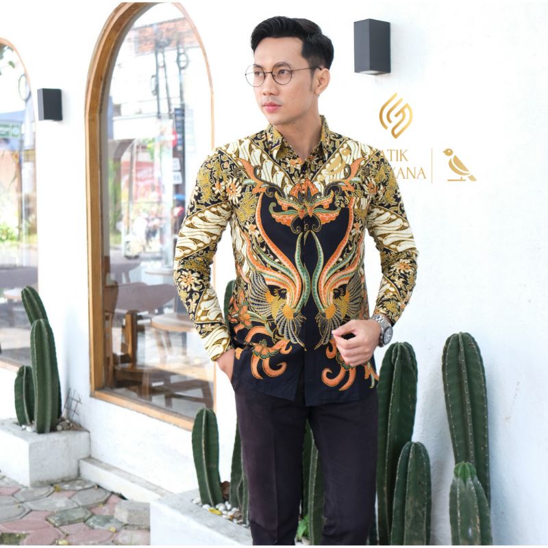 Kemeja Batik Parang Cendrawasih Slimfit Kemeja Formal / Nonformal