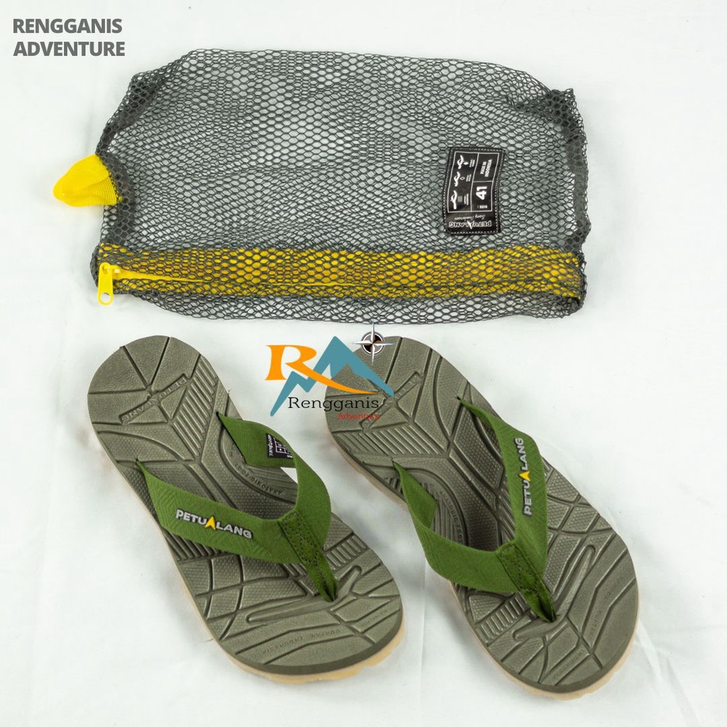 Sandal Jepit Gunung PETUALANG TUWOTI CLIP Sendal Trekking Hiking Outdoor