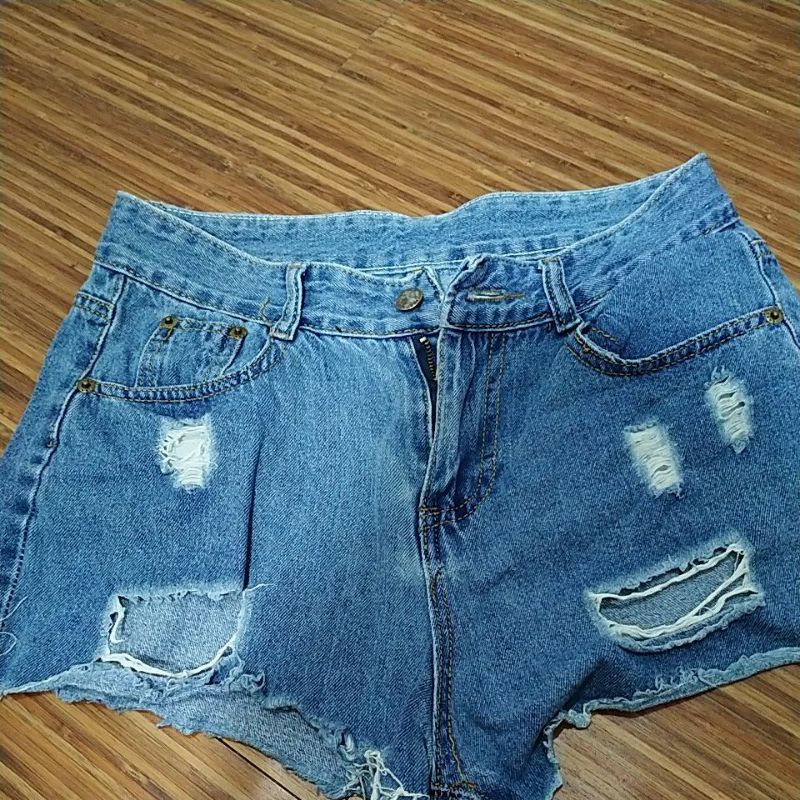 celana jeans sobek second