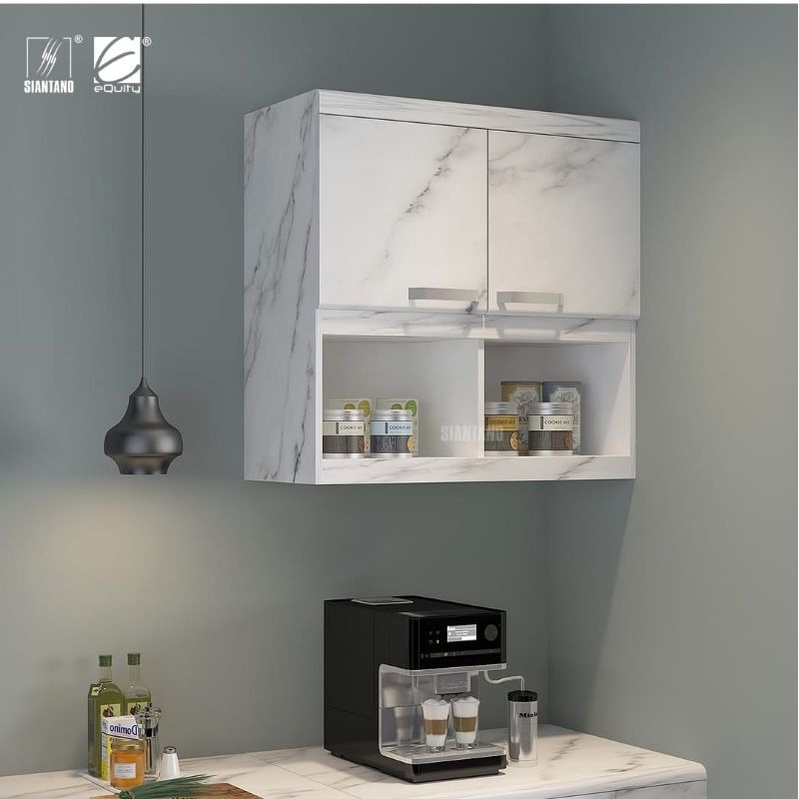 Lemari Dapur Gantung | Marble Kitchen Set SIANTANO