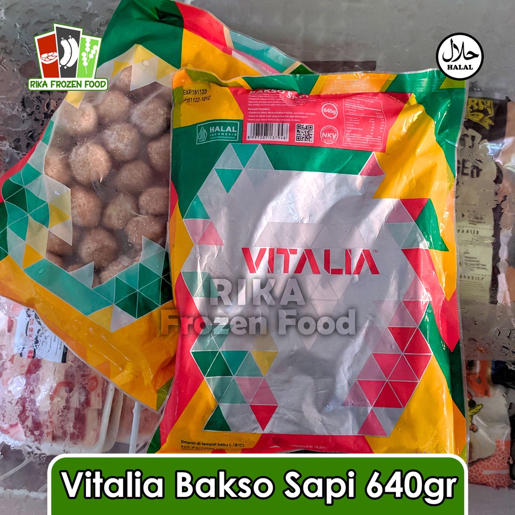 Jual Vitalia Bakso Pentol Sapi 640gr Shopee Indonesia