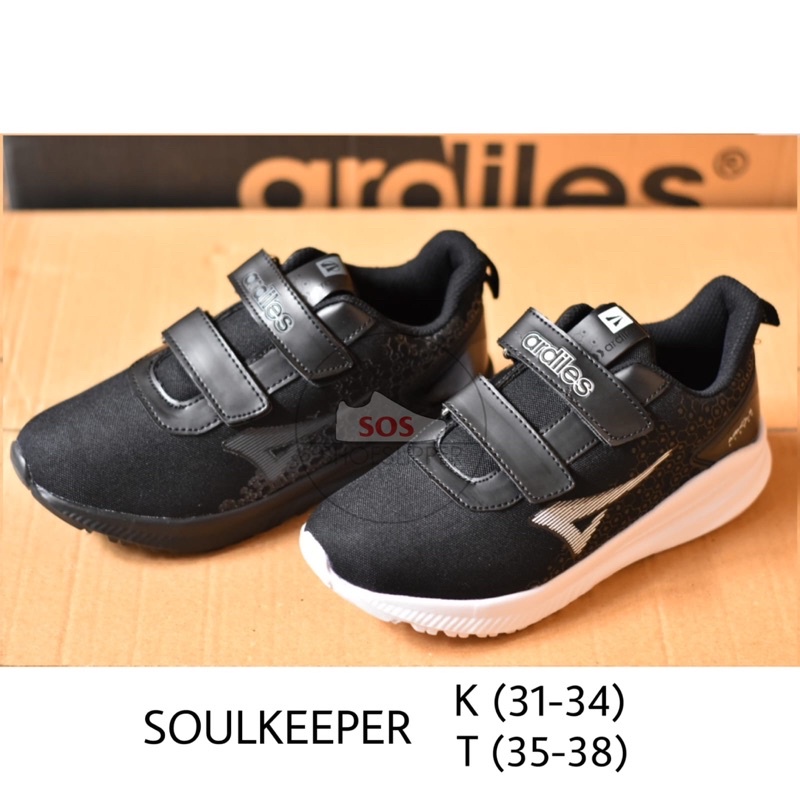BARU SEPATU SEKOLAH SOULKEEPER ARDILES KRETEK TALI SD unisex pria wanita