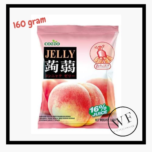 

Cozzo Jelly Agar Rasa Buah Persik / Konnyaku Jelly Peach 160 gram