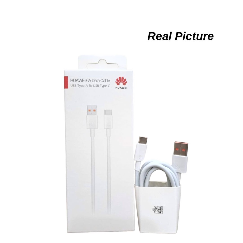 Kabel Data Huawei 6A USB to Tipe C Type C Fast Charging