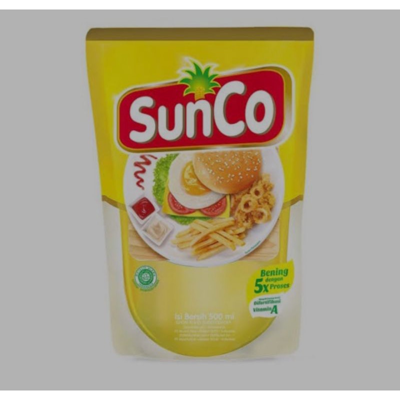 

Minyak Goreng Sunco 2lt kemasan Pouch