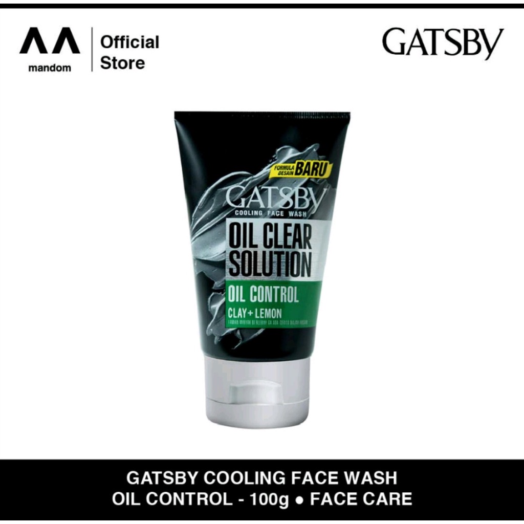 GATSBY Cooling Face Wash - Oil Control