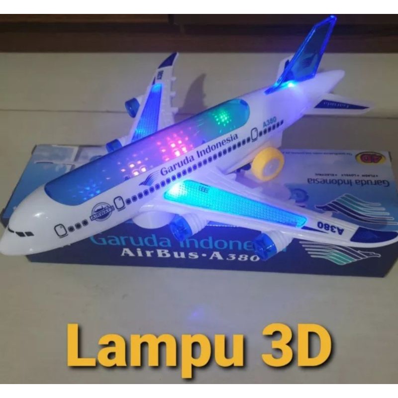 Mainan Pesawat Miniatur Garuda Indonesia/Batik Air