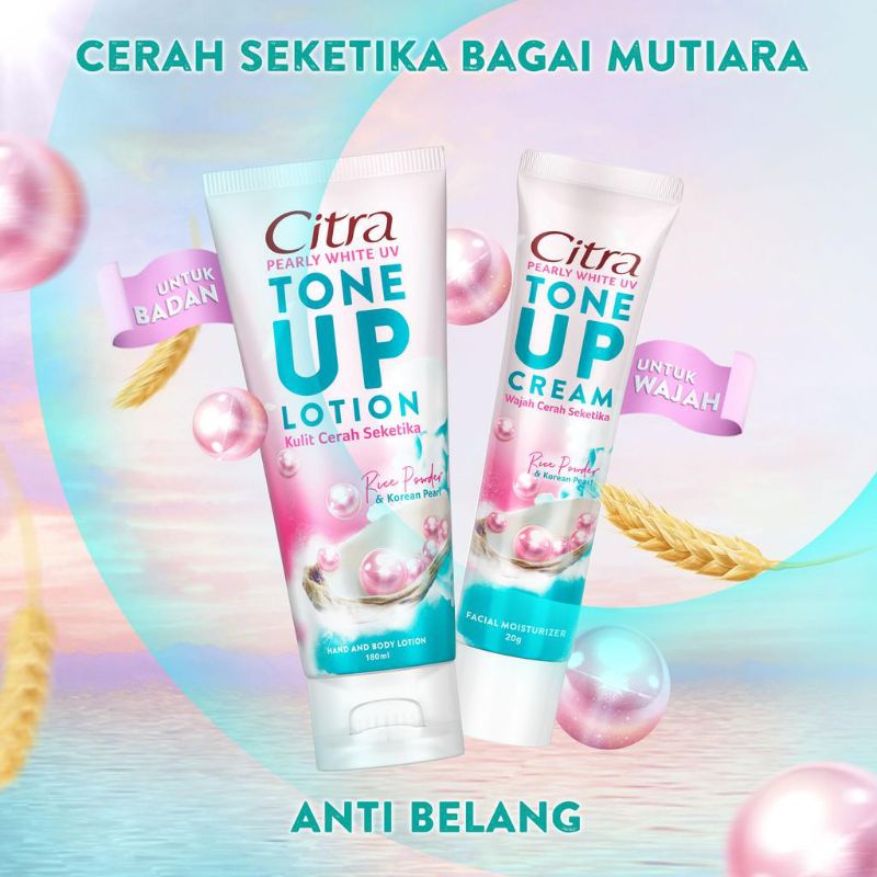CITRA TONE UP CREAM WAJAH 20gr