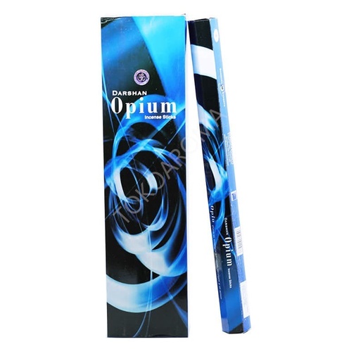 Dupa India (Aromaterapi) Long Hexa - Darshan Opium