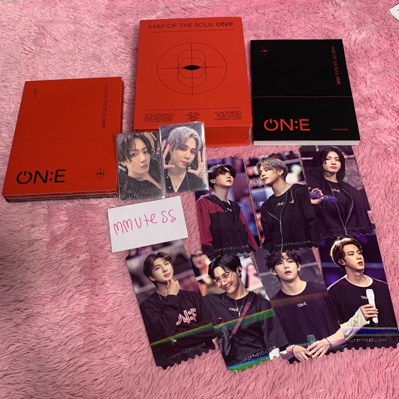 DVD MOTS ONE FULLSET OFICIAL READY PC JIMIN JUNGKOOK