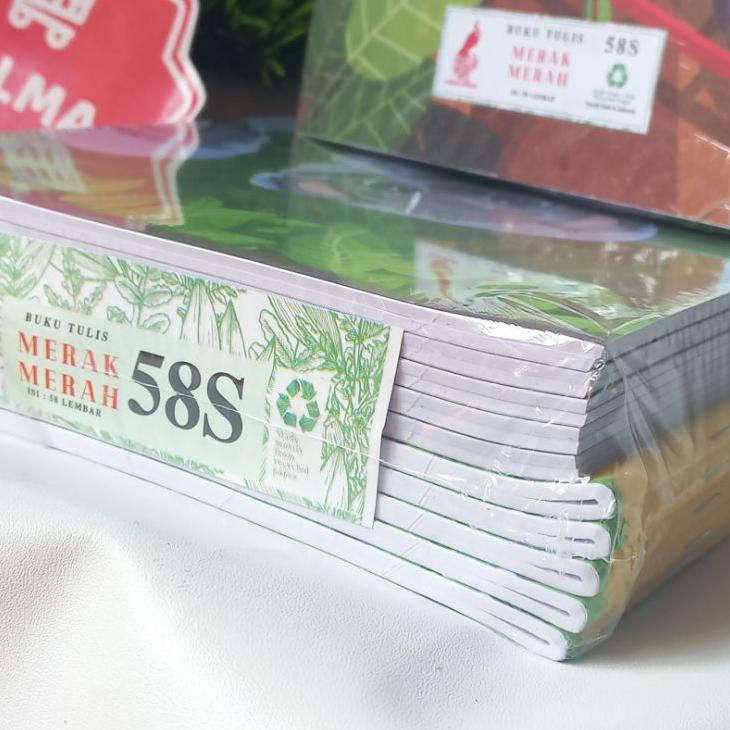 

リ Buku Tulis isi 58 Lembar H MERAK MERAH (10 Buku) Hot Sale!