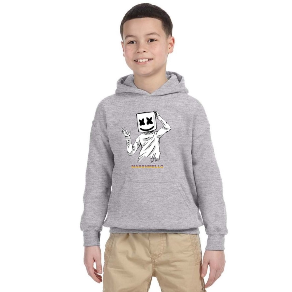 HOODIE ANAK SWEATER MARSHMELLO UNTUK ANAK 2-10 TAHUN BISA COD KE259