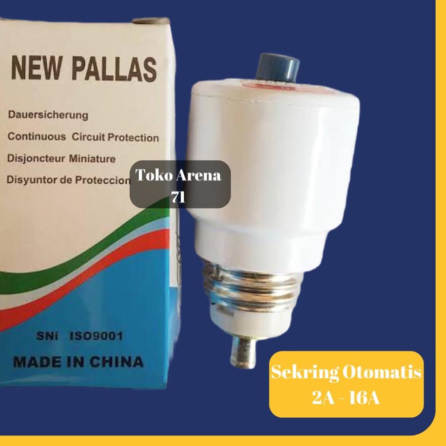 Sekring Otomatis Listrik / Sikring Otomatis Listrik New Pallas 2A 4A 6A 10A 16A