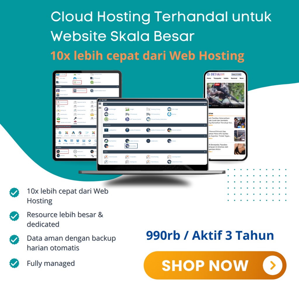 WEB HOSTING MURAH | CLOUD HOSTING MURAH SKALA BESAR