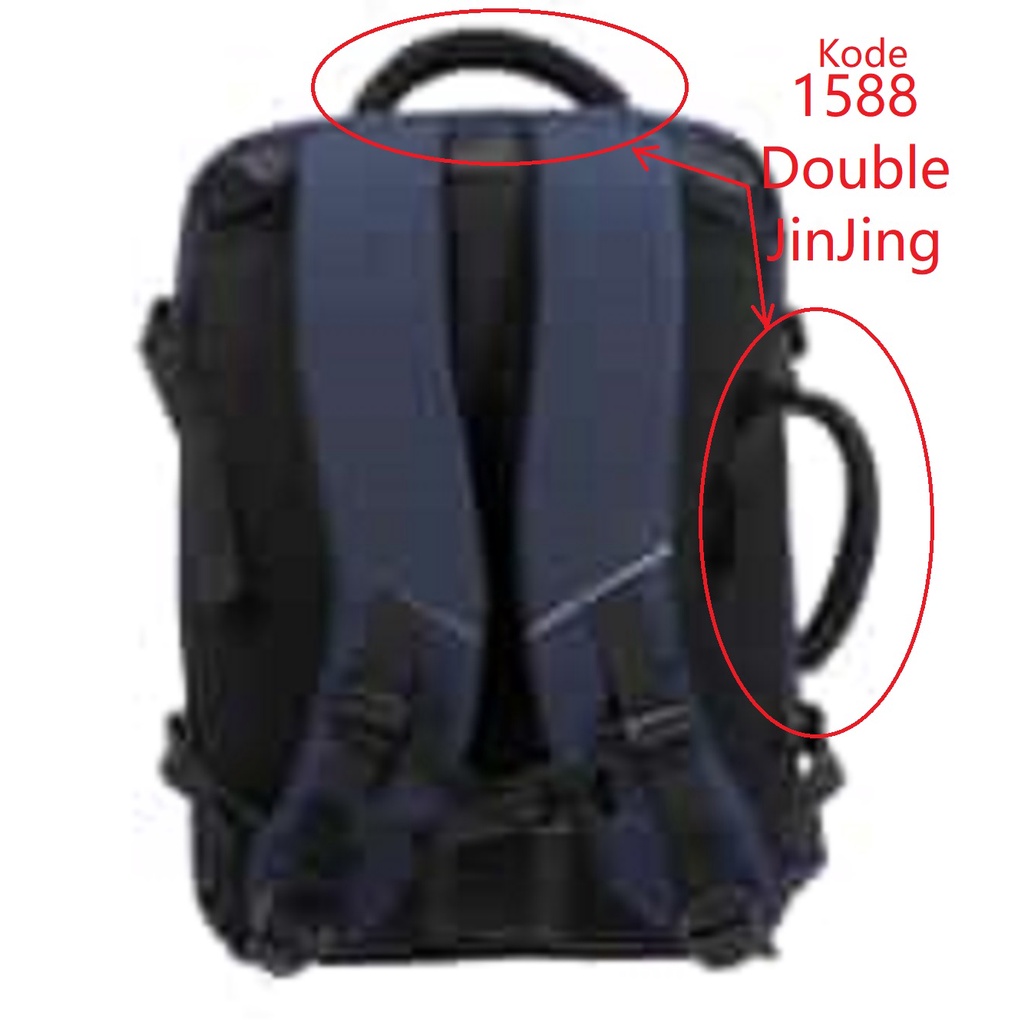 TAS RANSEL PRESIDENT 1588 ORIGINAL 2 in 1 BACKPACK PRESIDENT BRIEFBAG PRESIDENT TAS RANSLE MULTIFUNGSI