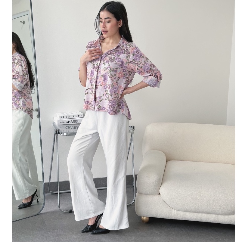 CallieTamami - A 6484 Orleen Sakura Rayon ( Penempatan Motif Random )