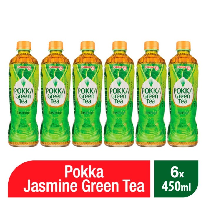 

Pokka Jasmine Green Tea - 450 ML ( 6 Pcs )