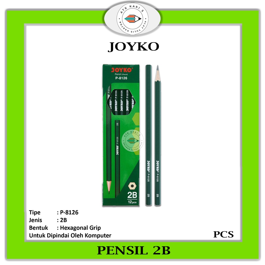 

JOYKO - Pencil 2B P-8126 - PCS