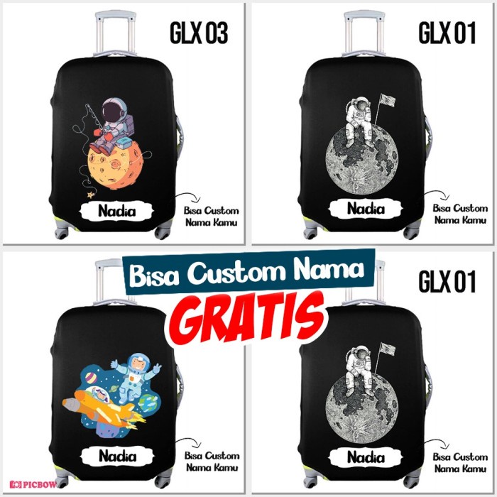 SARUNG KOPER GALAXY SIZE 24 28 INC PELINDUNG ELASTIS COVER POLOS HITAM