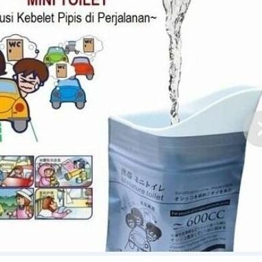 Segera Dapatkan MINI TOILET - KANTUNG URINE TRAVEL BAG DISPOSABLE