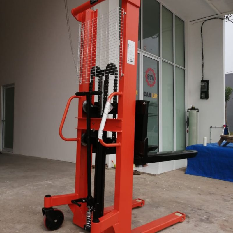 Hand Stacker Carlift Stacker 2 Ton 1.6 Meter