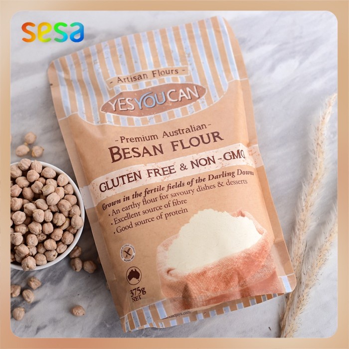 

Yes You Can Artisan Besan Flour 375 g (Tepung Gram)