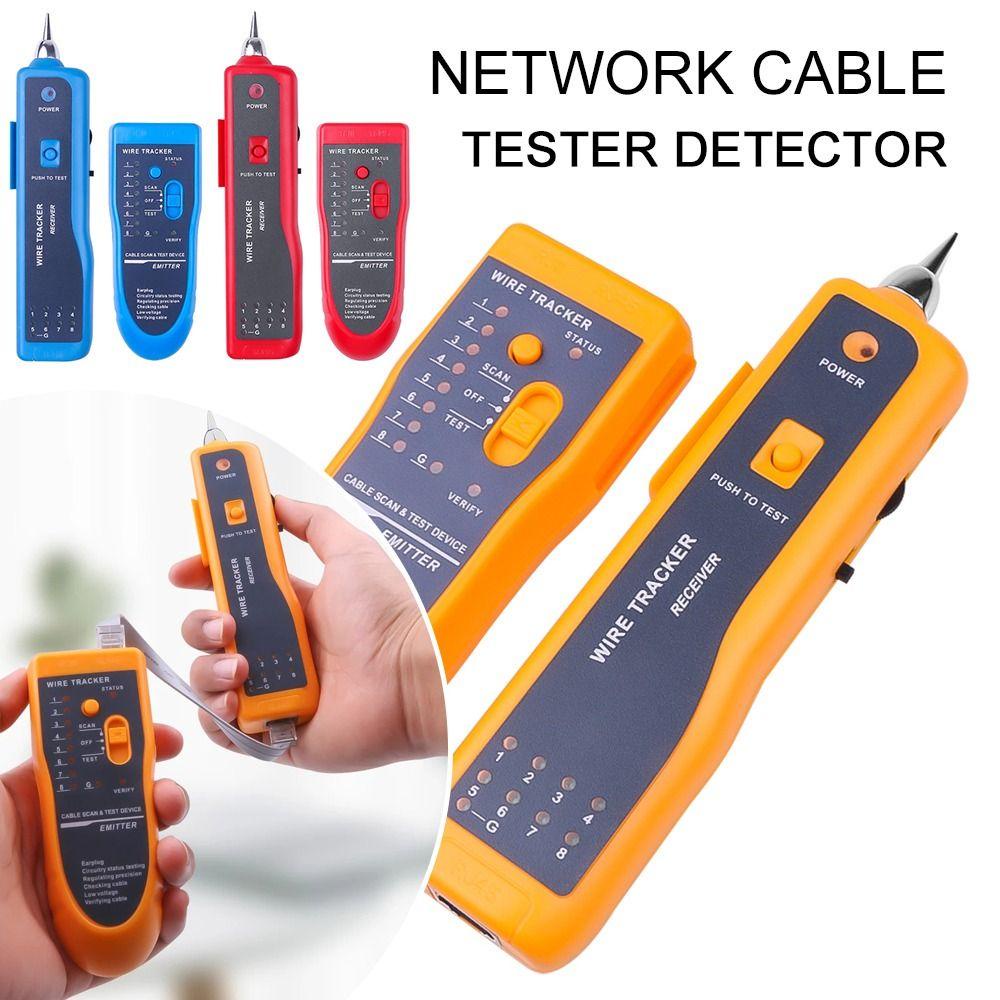 Solighter Kabel Jaringan tester Detector Professional Ethernet Line Finder LAN Jaringan Kabel tester