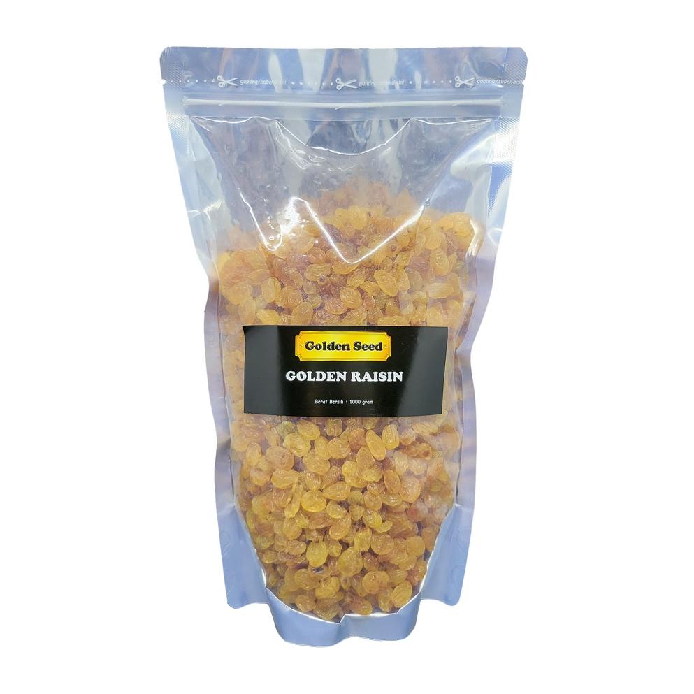 

そ GOLDEN RAISIN 1 KG UNSWEETENED PREMIUM - KISMIS KUNING 1000 GRAM ッ