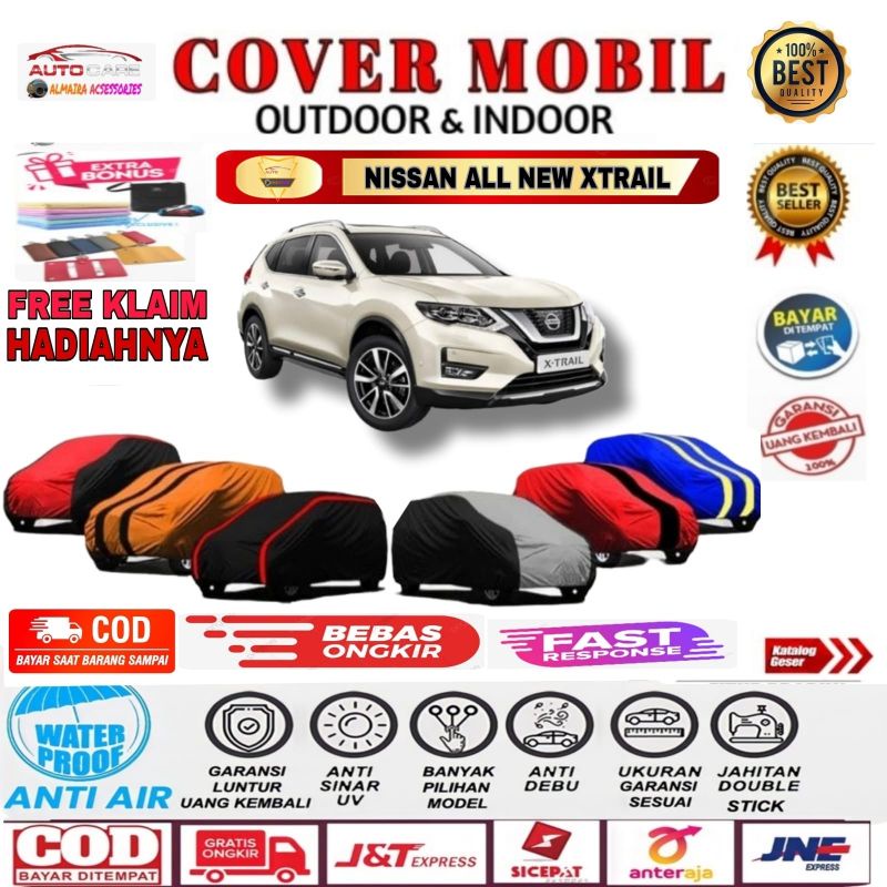 Cover Mobil Sarung Mobil Nissan All New Xtrail 2020 2021 2022 Selimut Mantel Mobil All New Xtrail Outdoor Indoor Kerdung Mobil Xtrail Baru
