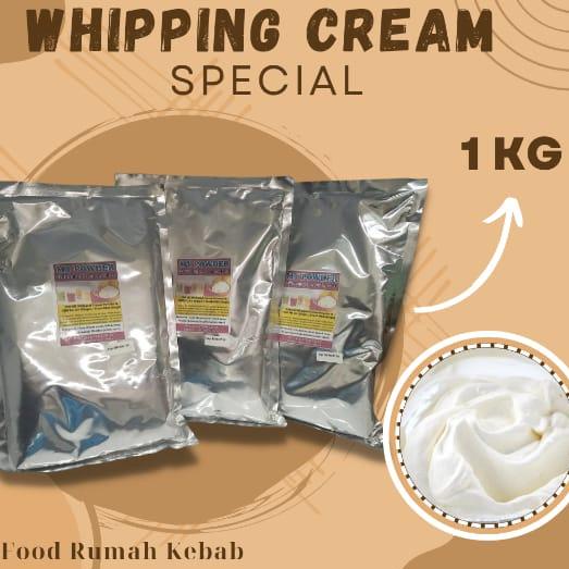 

TERLARIS BRANDS FESTIVAL Whipping Cream 1000 gram Whipp Cream SPECIAL - Bubuk Whipping Cream 1Kg gas !!