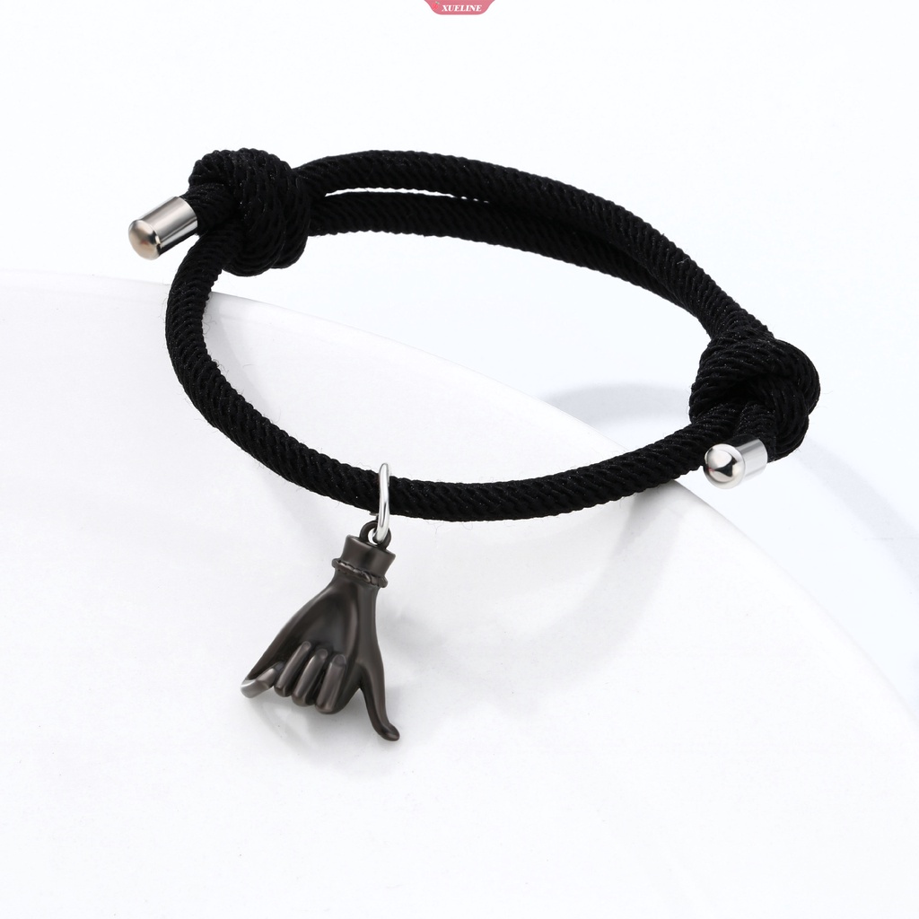 Kait Tangan Kecil Tangan Kecil Pesona Pesona Pesona Hari Valentine Yang Dipersonalisasi Gelang Kalung Logam Perhiasan Aksesoris [ZXL]