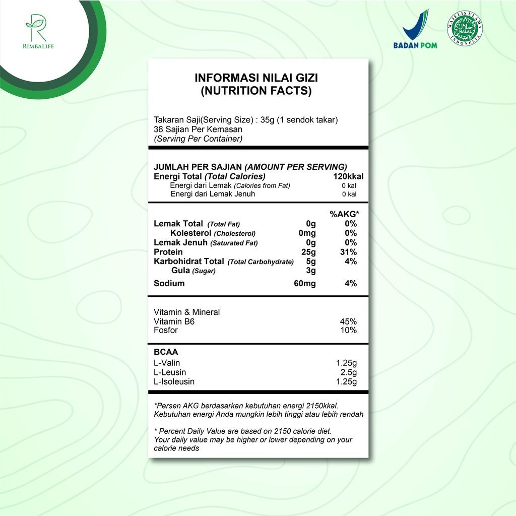 Rimbalife Rimba Whey 3lbs 2lbs 2 lbs 900 gr 3 lbs 1.35 kg Susu Whey Protein Rimba Life Rimbawhey