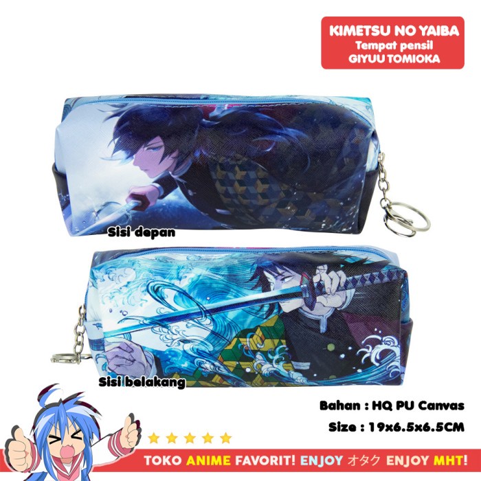 

TEMPAT PENSIL ANIME DEMON SLAYER KIMETSU NO YAIBA GIYUU TOMIOKA