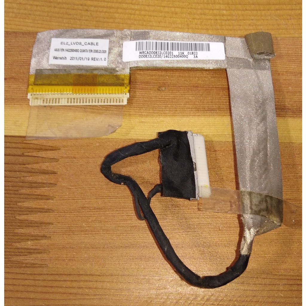 Kabel Flexible LCD Laptop Asus EEE PC 1215 1215B 1215N 1215P 1201 1201