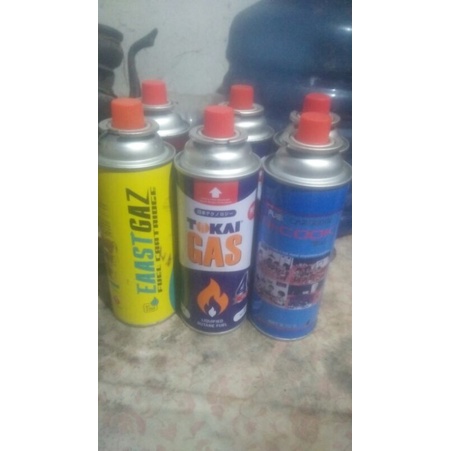 

kaleng + tutup nya gas kosong