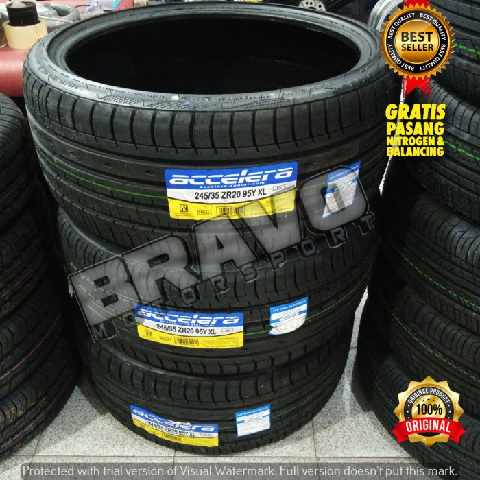 Ban Mobil 245/35 r20 Ban tubles berkualitas 245 35 r20 accelera Murah