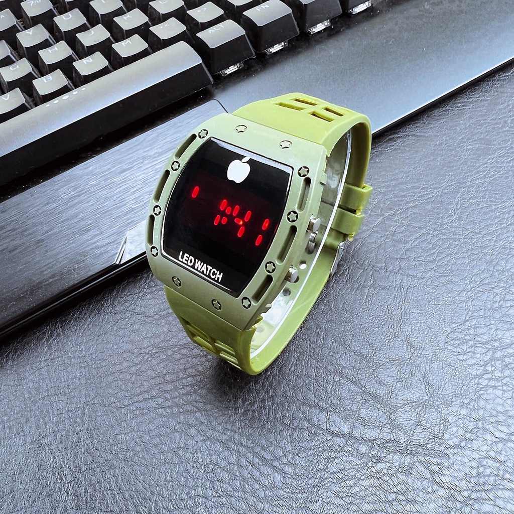 COD✅ Jam Tangan Pria Wanita Digital LED Watch Rubber Electronic Fashion Baru  S1259