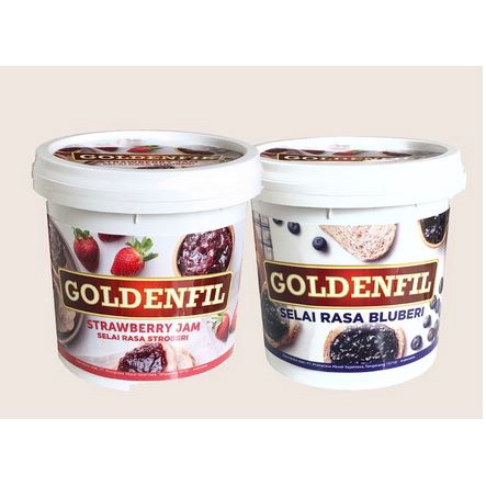 

Goldenfil Selai buah strawberry dan Bluberry 400gr / Goldenfil Fruit Jam strawberry blueberry