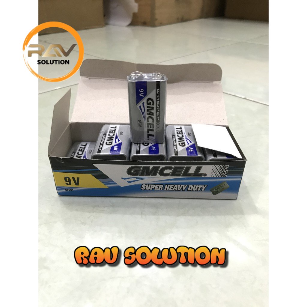 Battery Batere Kotak Peak Power 9V / Baterai Kotak GMCELL / GOLDMEN