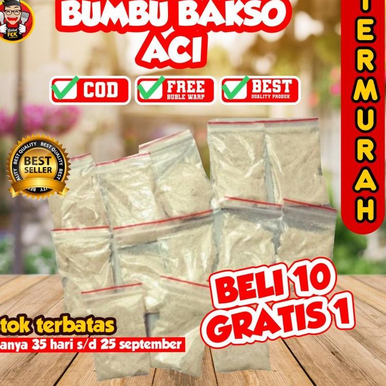 

Termurah dan terbaik >> BUMBU BASO ACI 250 Gram BOCI TERMURAH BUMBU SEBLAK INSTAN BUBUK KERING TERENAK GURIH BRAMBANG GORENG