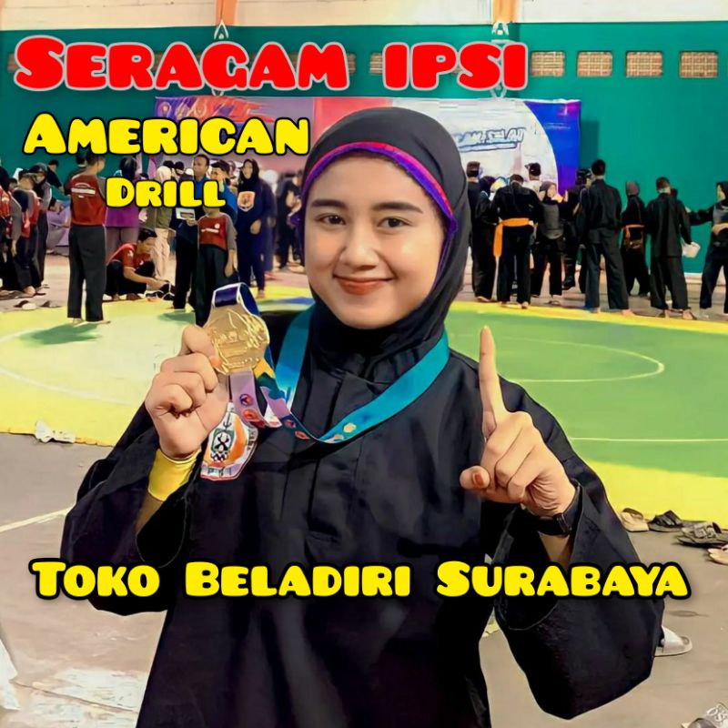 Seragam silat ipsi / baju silat ipsi american drill