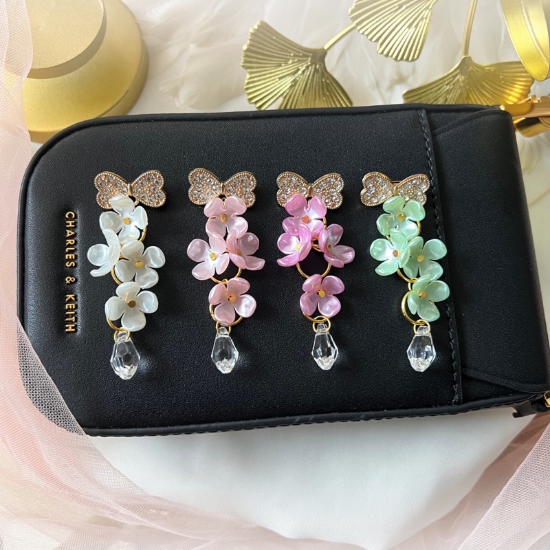 BROS HIJAB EDISI BUNGA CLOVER TETES DOP N GLOSSY