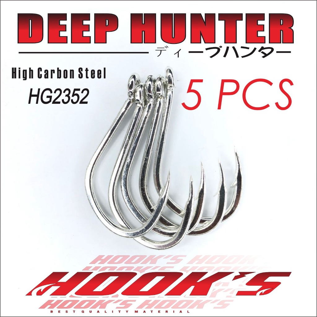 Jigging Hook DEEP HUNTER Mata Kail Berlubang