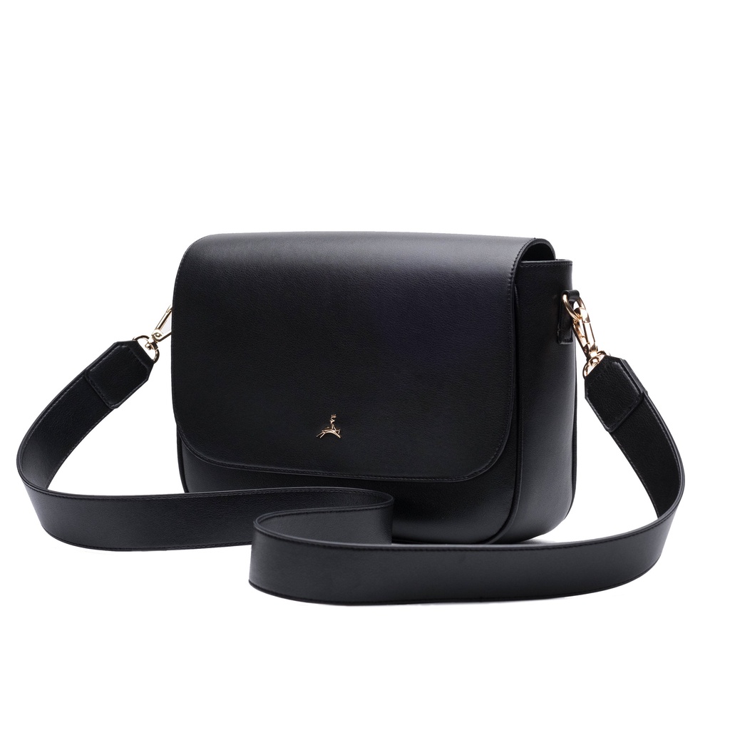 C&C PRELOVED TAS SELEMPANG WANITA POVILO BLACK