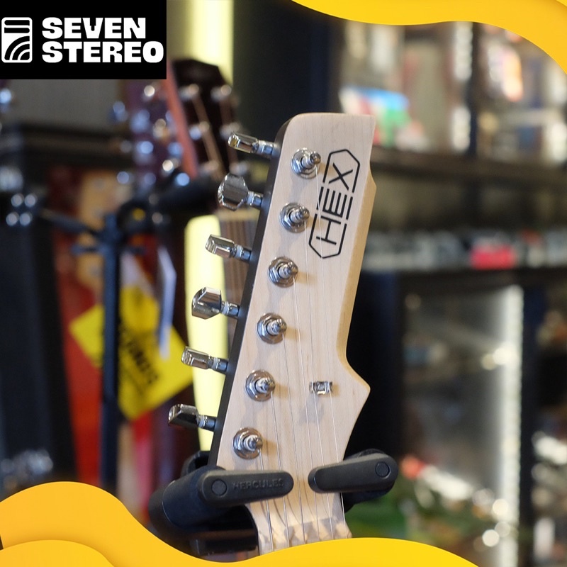 HEX T200 SG/NT Telecaster Guitar Maple FB