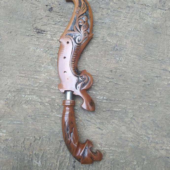 Kujang Baja Per Ukir Macan