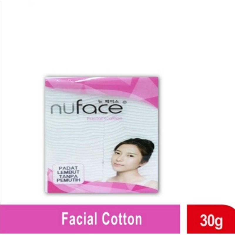 kapas wajah Nuface Facial Cotton 30 gr