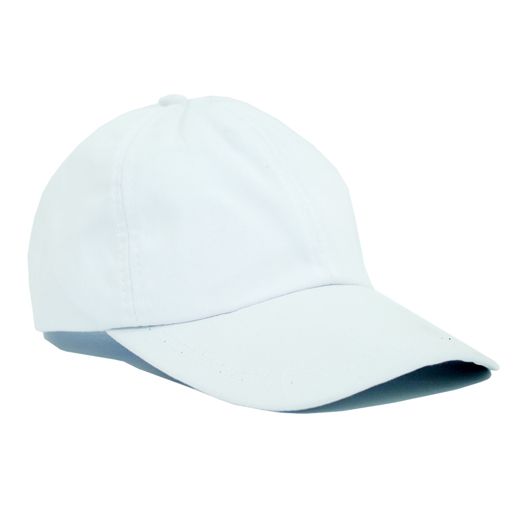 GIOFLO Topi Distro Baseball Polos White / TOP 12