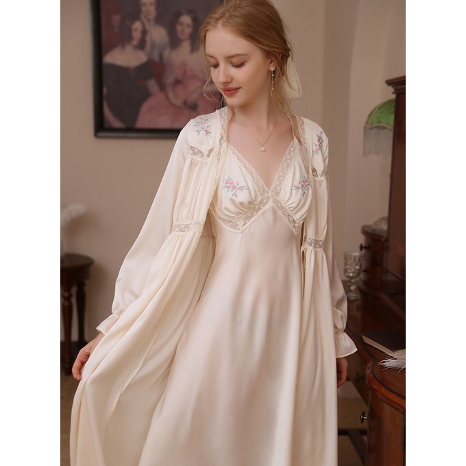 Anya Robe Set Sleepdress - Little Woman Sleepwear