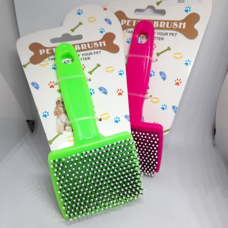 Sisir Bulu Anjing Plastik / Sisir Bulu Kucing Plastik / Sisir Anjing